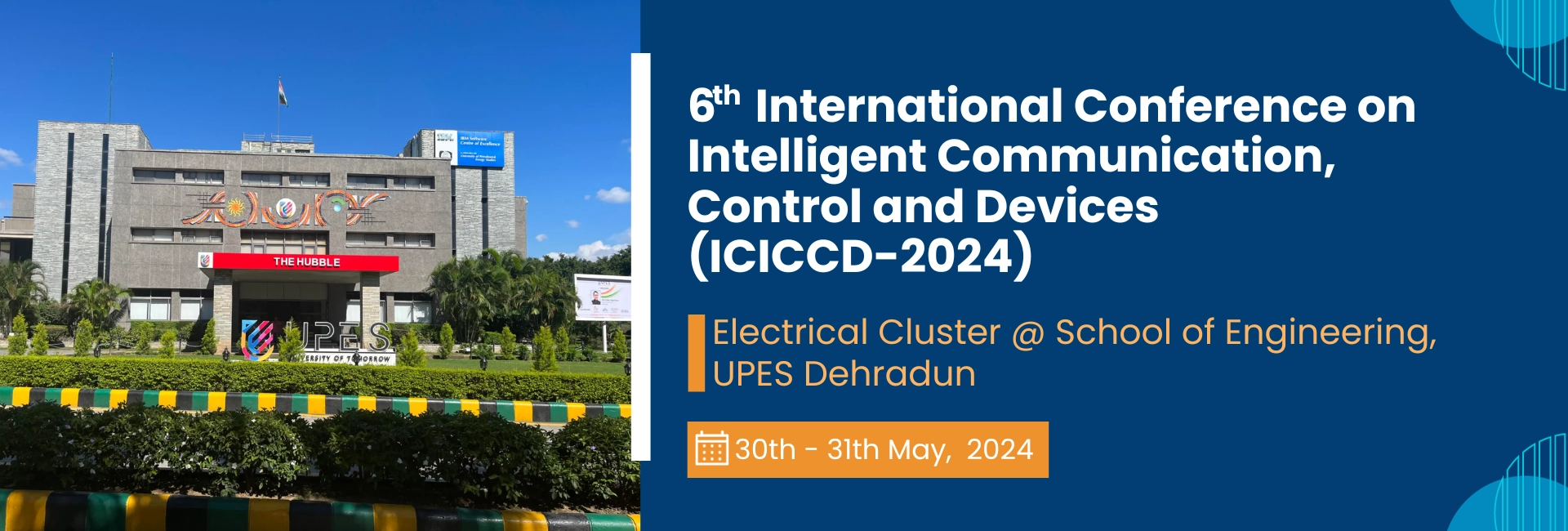 6th International Conference on Intelligent Communication, Control and Devices (ICICCD-2024)